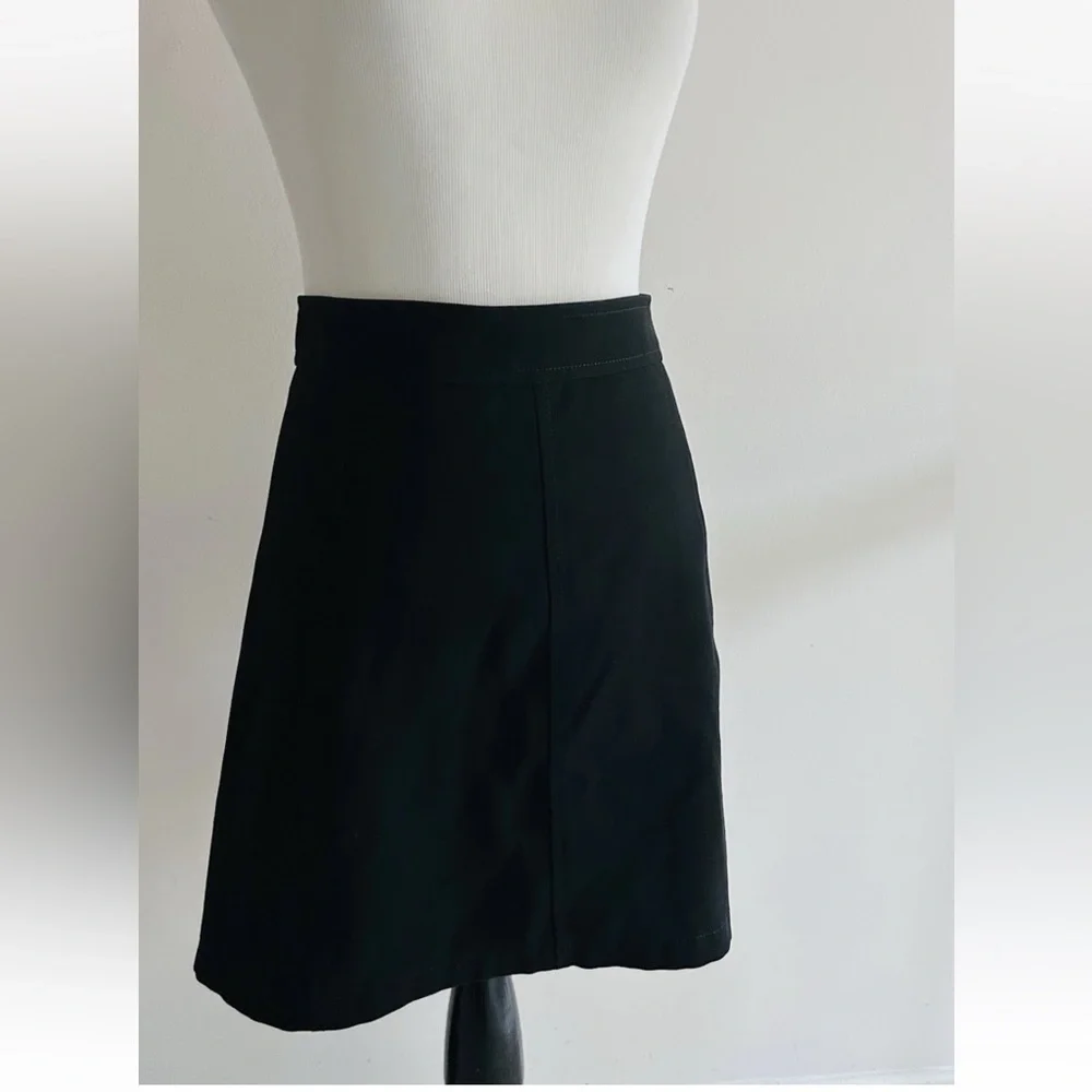 Louis Vuitton | Uniform Pencil Skirt Womens Size 32 Black Lined